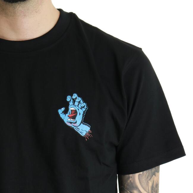 T-SHIRT SCREAMING HAND CHEST SANTA CRUZ - Mad Fashion | img vers.650x/